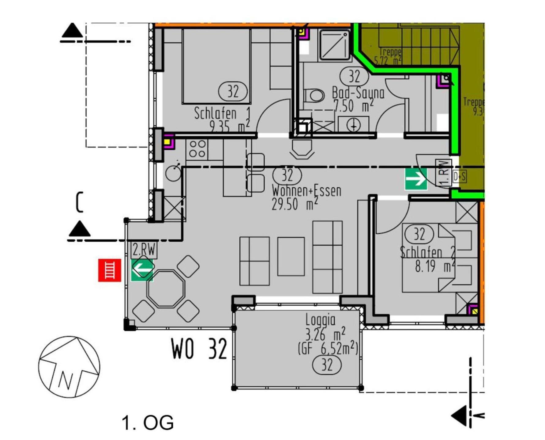 Ferienwohnung Sonnendeck 32 - Großenbrode Eksteriør bilde